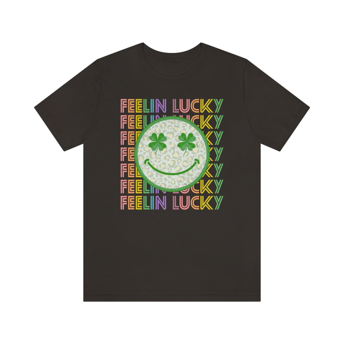 St. Patrick's Day "Feelin Lucky" Unisex Jersey Short Sleeve Tee