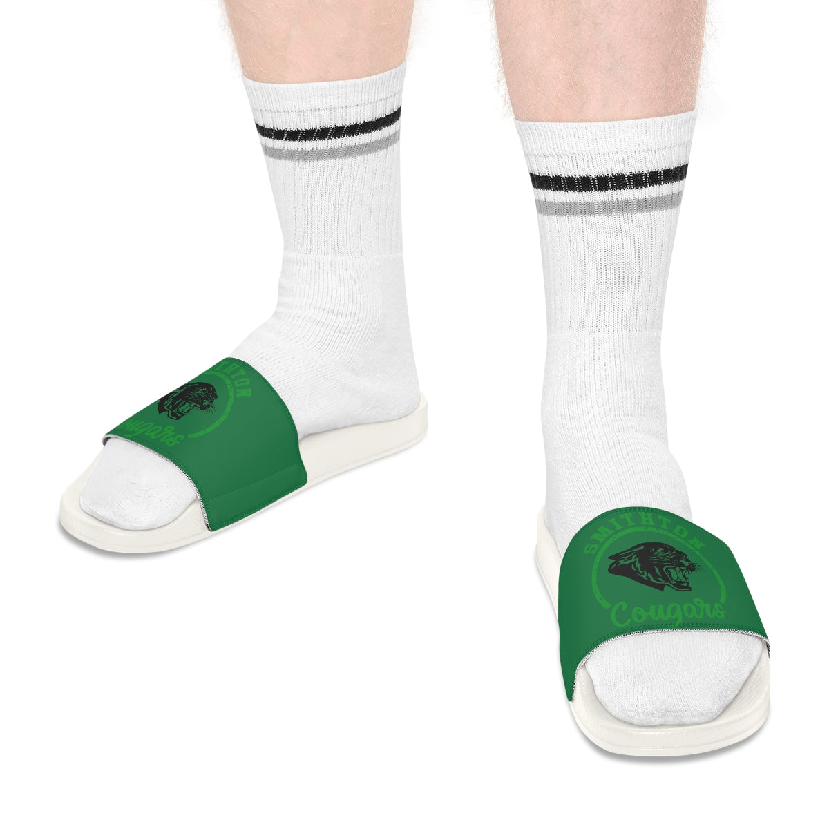 Smithton Cougars Men's Slide Sandals