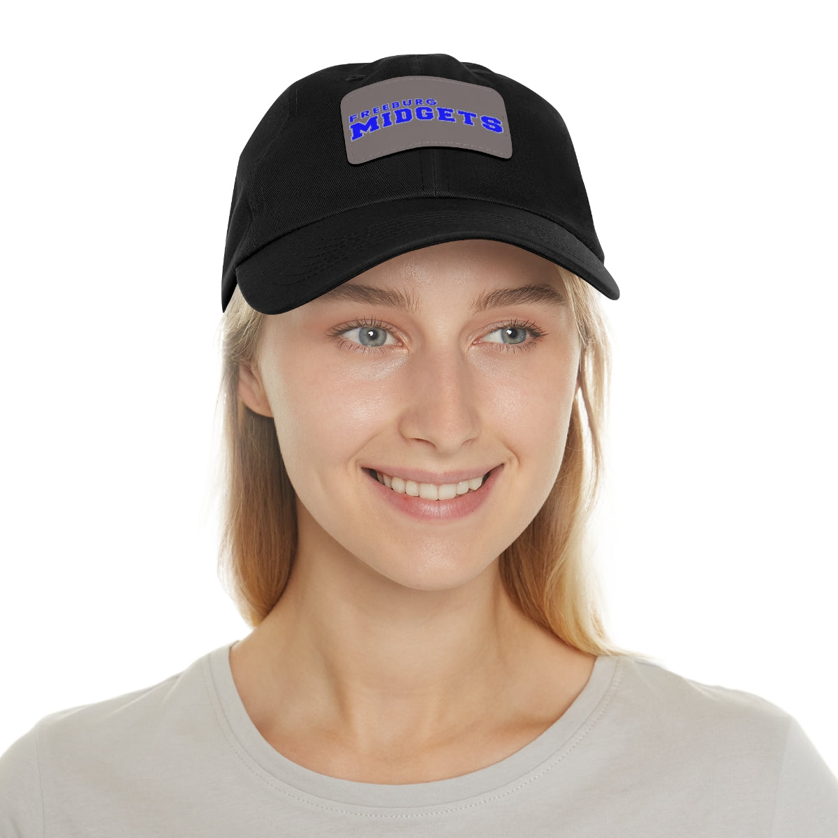 Freeburg Midgets Varsity Letters Dad Hat with Leather Patch
