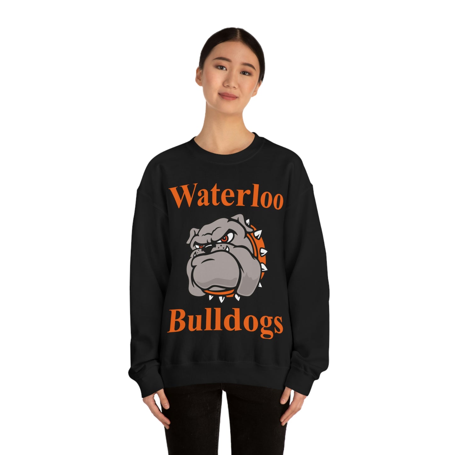 Waterloo Bulldogs Unisex Heavy Blend Crewneck Sweatshirt