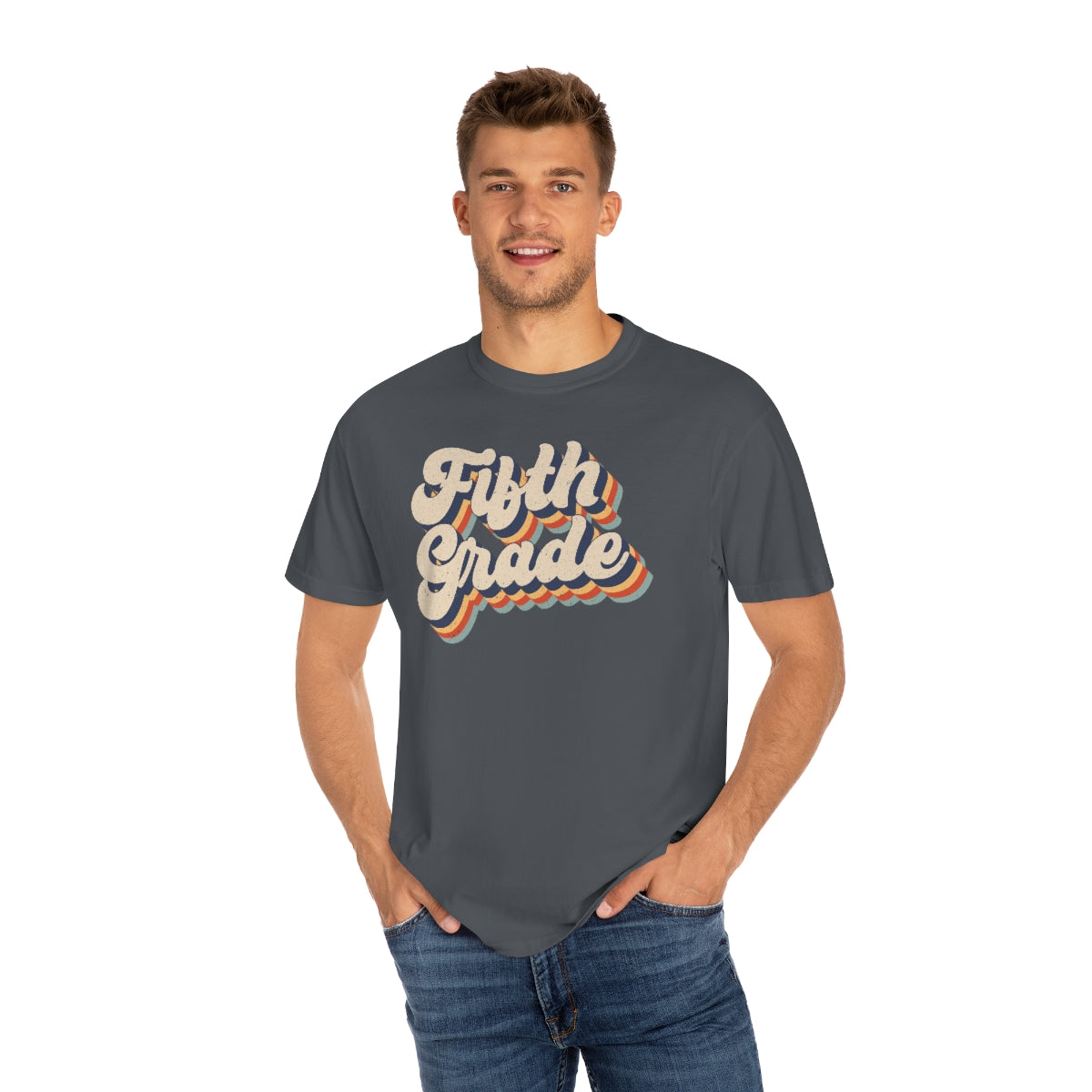 Retro Fifth Grade Unisex Garment-Dyed Comfort Colors PREMIUM T-shirt