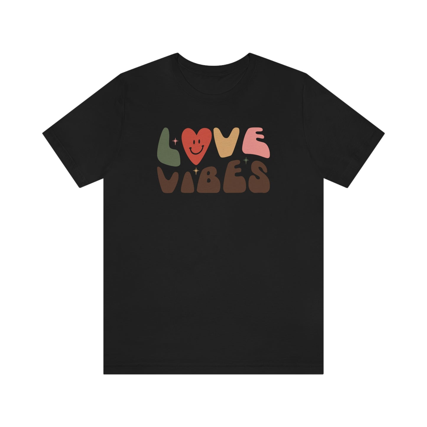 "Love Vibes" Unisex Jersey Short Sleeve Tee