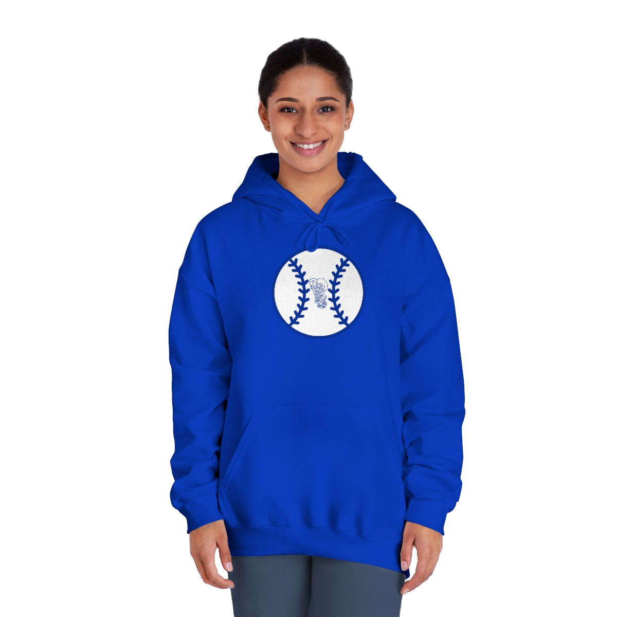 Freeburg Midgets Baseball Unisex DryBlend® Hooded Sweatshirt