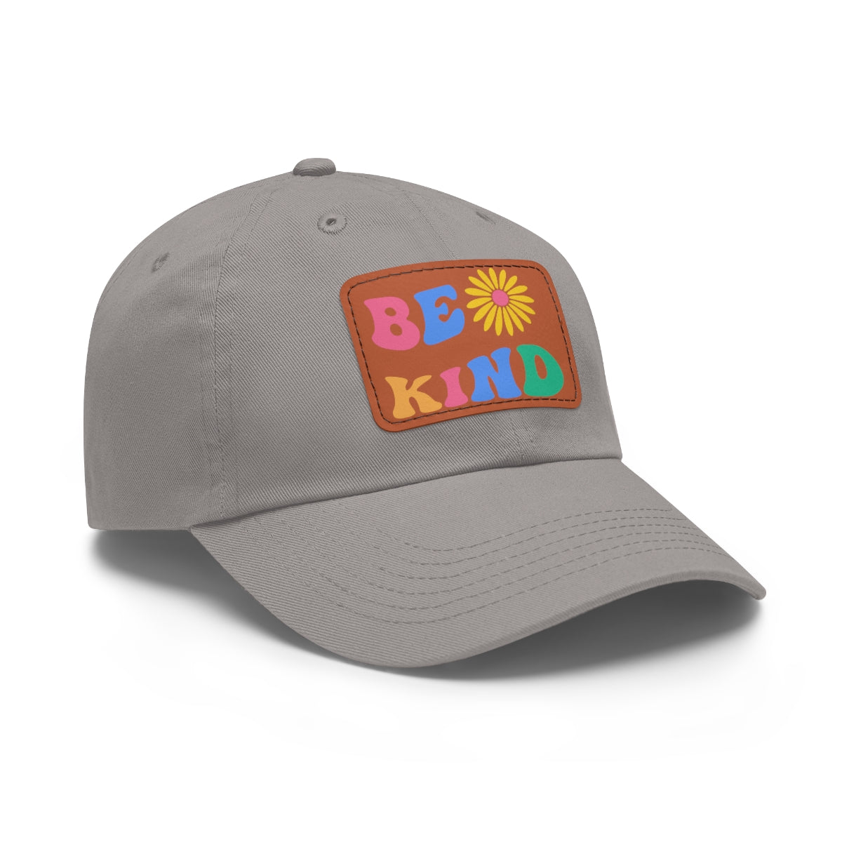 Be Kind Dad Hat with Leather Patch