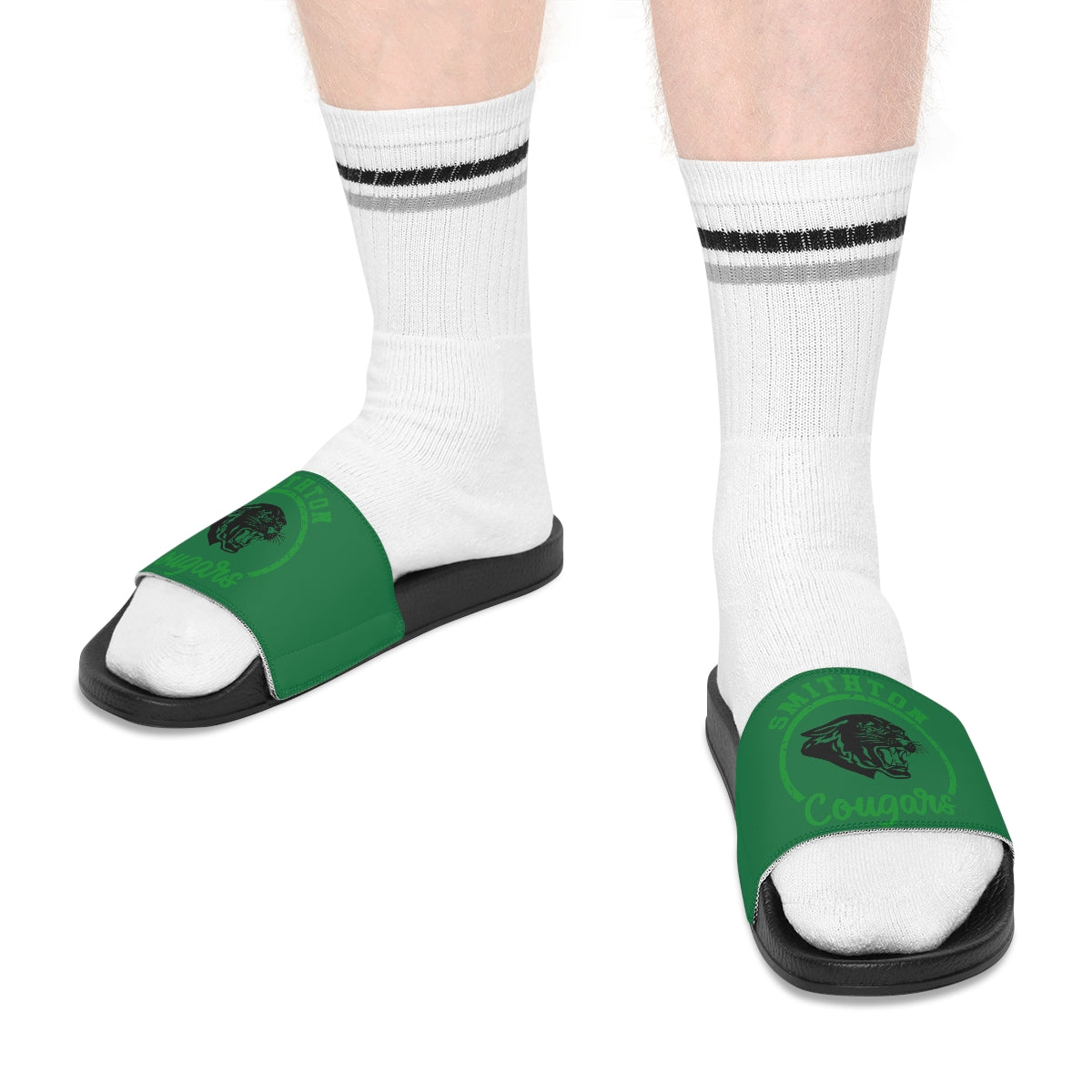 Smithton Cougars Men's Slide Sandals