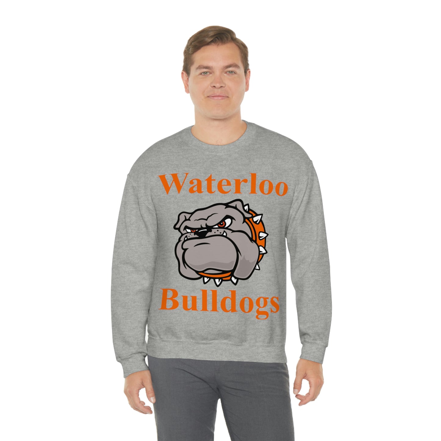Waterloo Bulldogs Unisex Heavy Blend Crewneck Sweatshirt