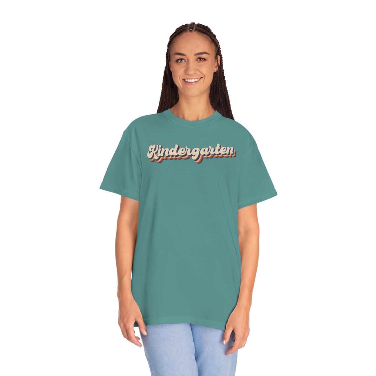 Retro Kindergarten Unisex Garment-Dyed Comfort Colors PREMIUM T-shirt