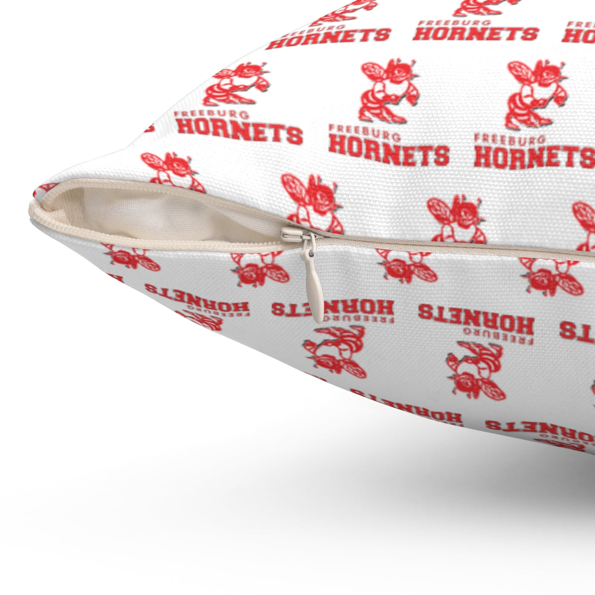 Freeburg Hornets Spun Polyester Square Pillow