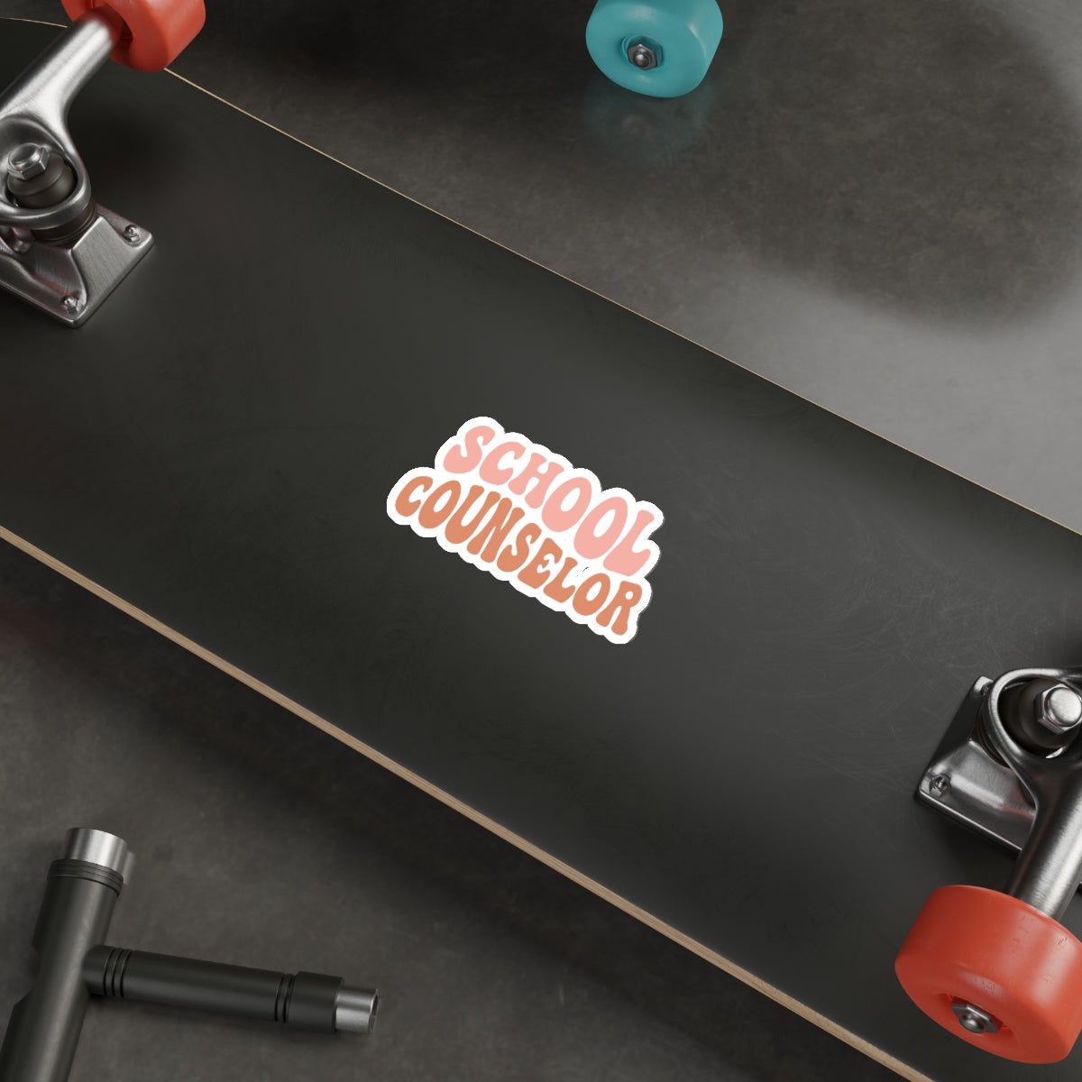 School Counselor Teacher Die-Cut Stickers