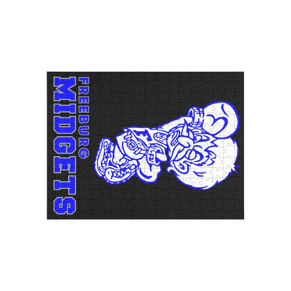 Freeburg Midget Puzzle - Black (96, 252, 500, 1000-Piece)