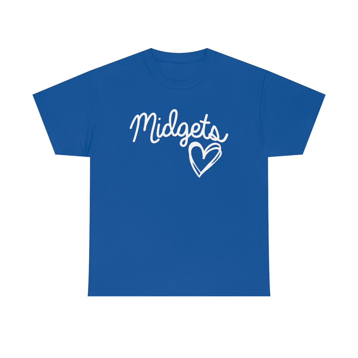 Midget Heart Unisex Heavy Cotton Tee