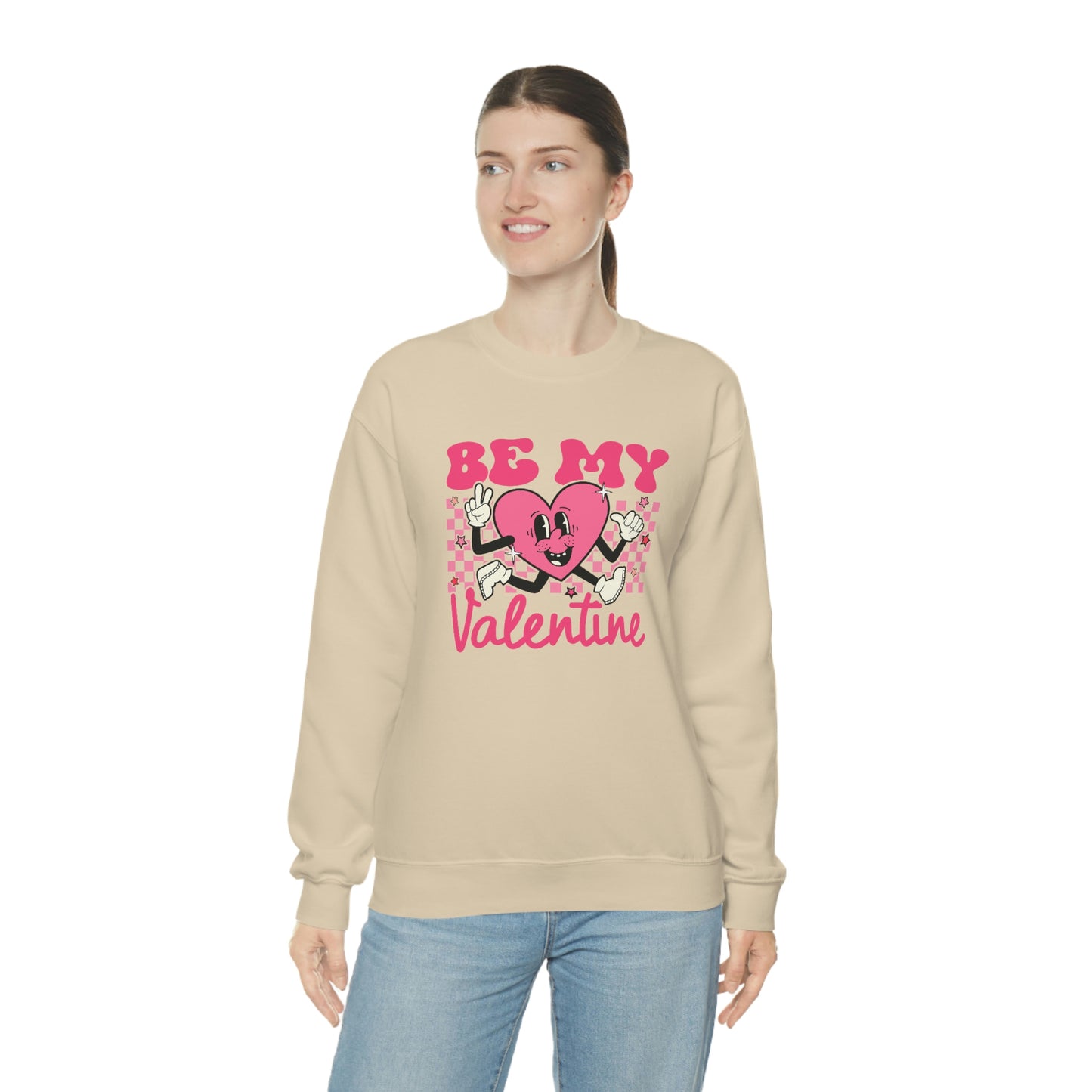 "Be My Valentine" Unisex Heavy Blend™ Crewneck Sweatshirt