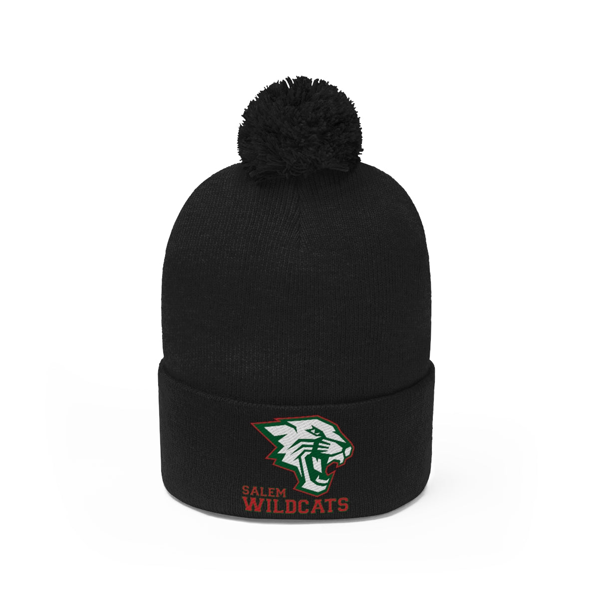 Salem Wildcats Pom Pom Beanie