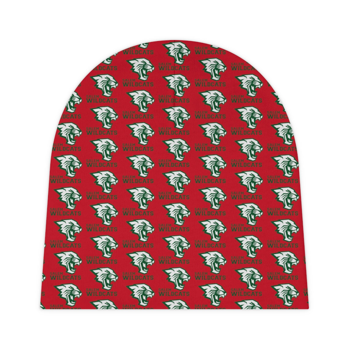 Red Salem Wildcats Baby Beanie