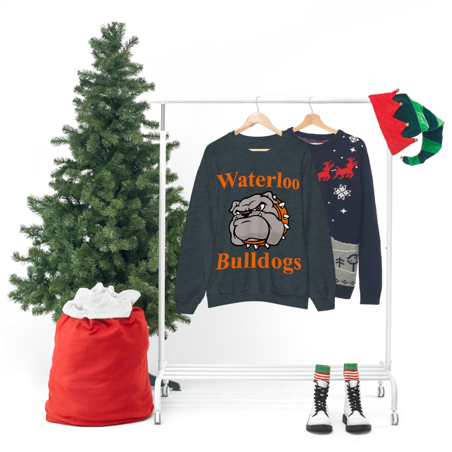 Waterloo Bulldogs Unisex Heavy Blend Crewneck Sweatshirt