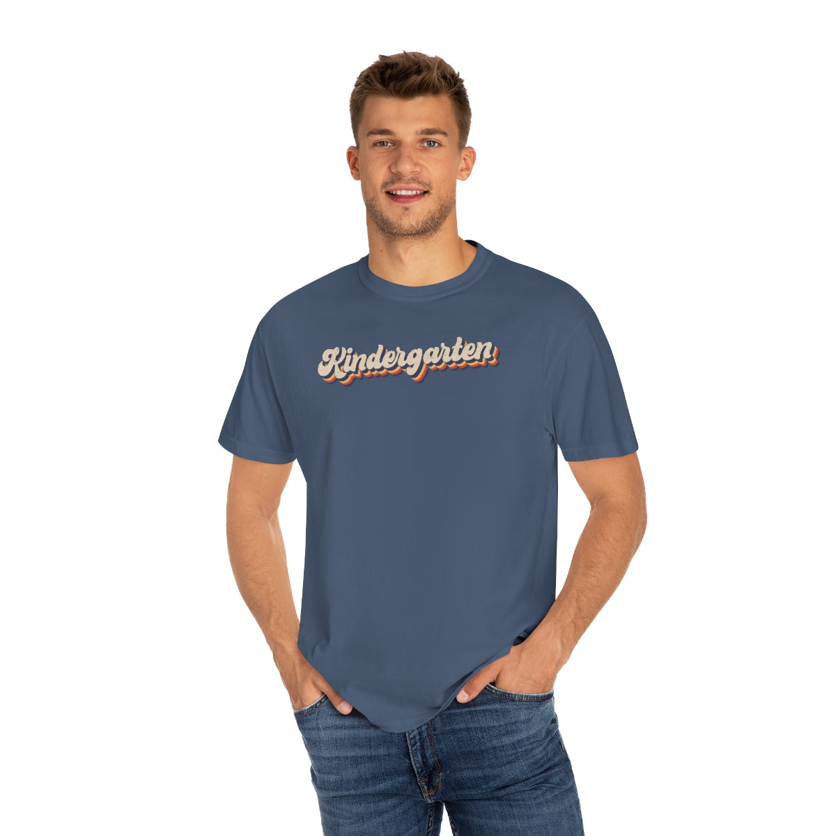 Retro Kindergarten Unisex Garment-Dyed Comfort Colors PREMIUM T-shirt