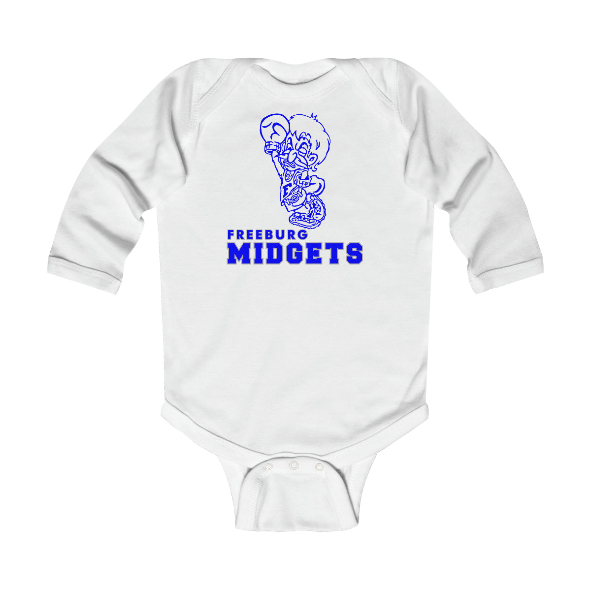Freeburg Midgets Infant Long Sleeve Bodysuit