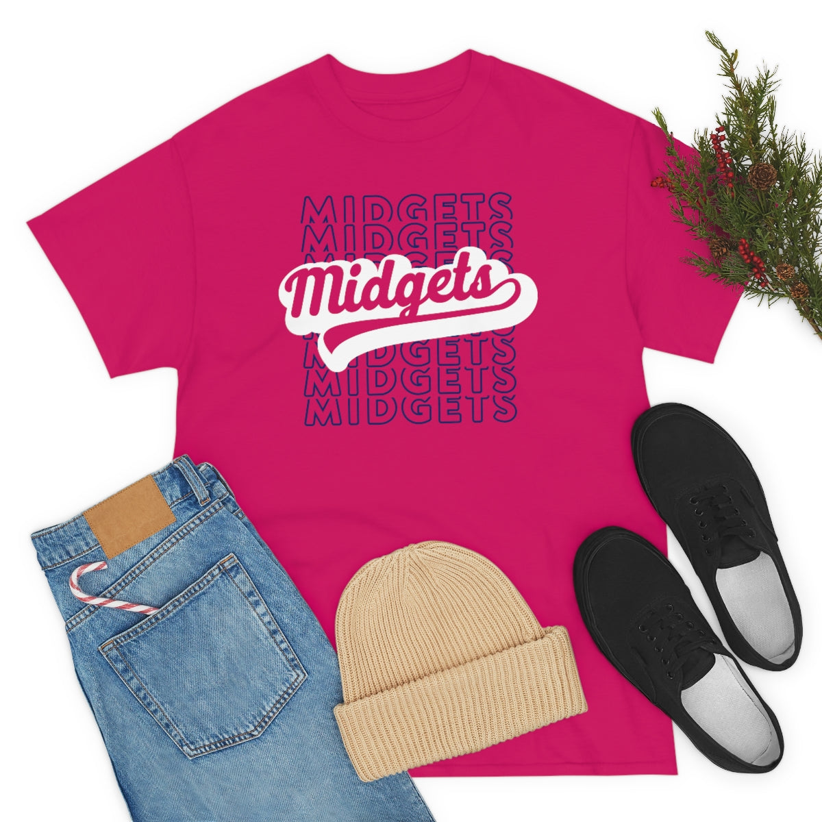 Midget Tail Unisex Heavy Cotton Tee