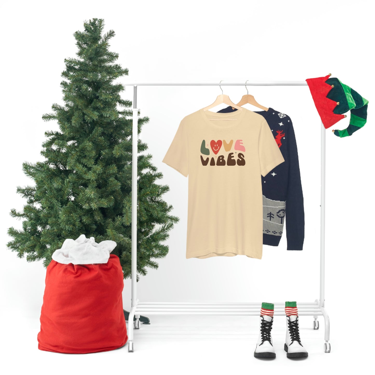 "Love Vibes" Unisex Jersey Short Sleeve Tee