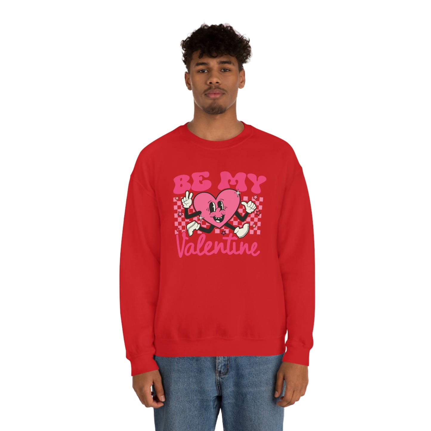 "Be My Valentine" Unisex Heavy Blend™ Crewneck Sweatshirt
