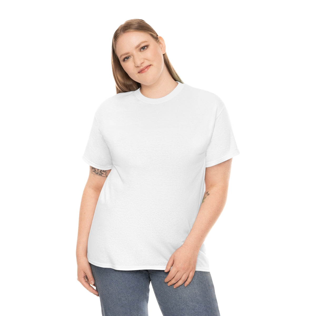 Smithton Cougars - White Imprint Unisex Heavy Cotton Tee