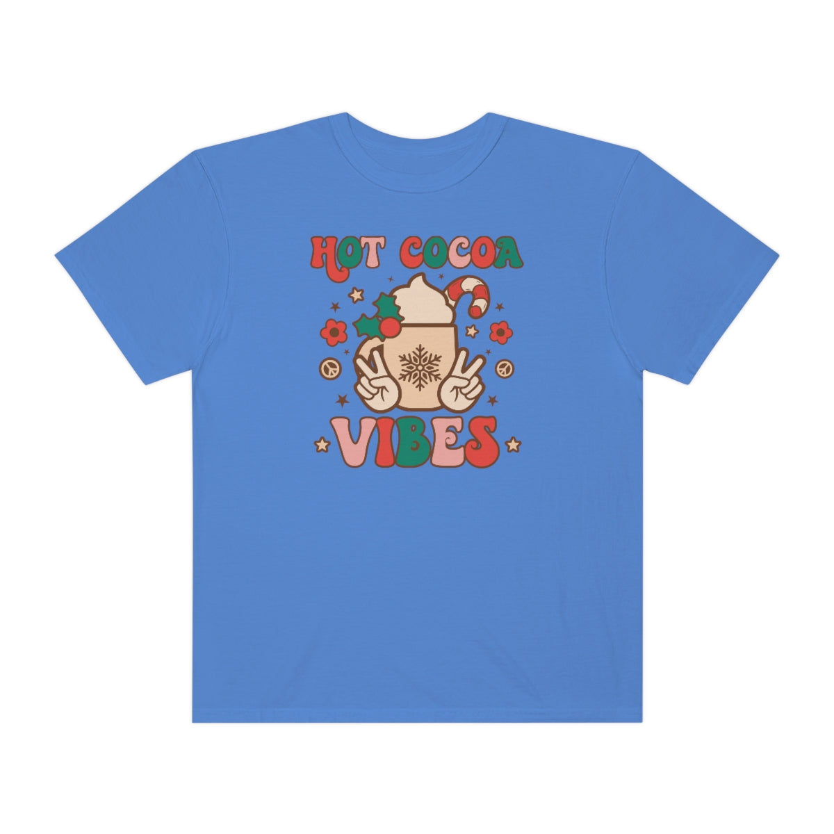 Hot Cocoa Vibes Unisex Garment-Dyed Comfort Colors PREMIUM T-shirt