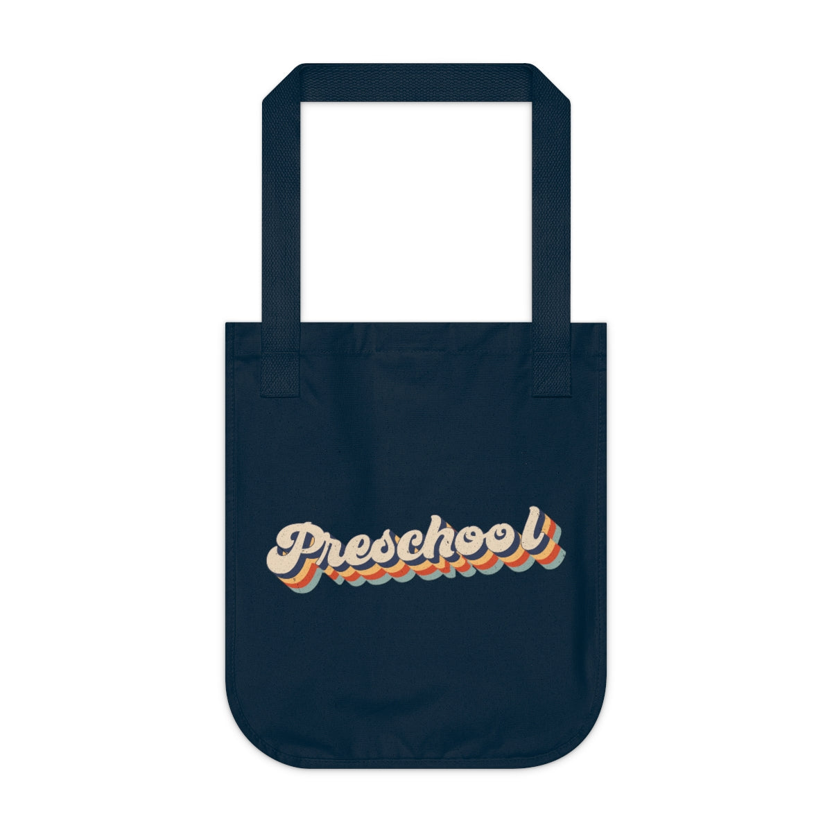 Preschool Organic Canvas Tote Bag