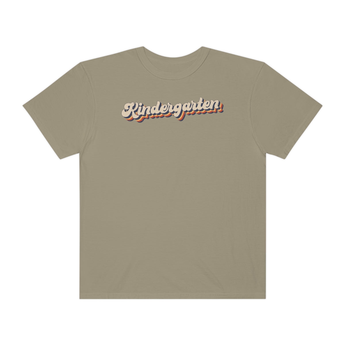 Retro Kindergarten Unisex Garment-Dyed Comfort Colors PREMIUM T-shirt