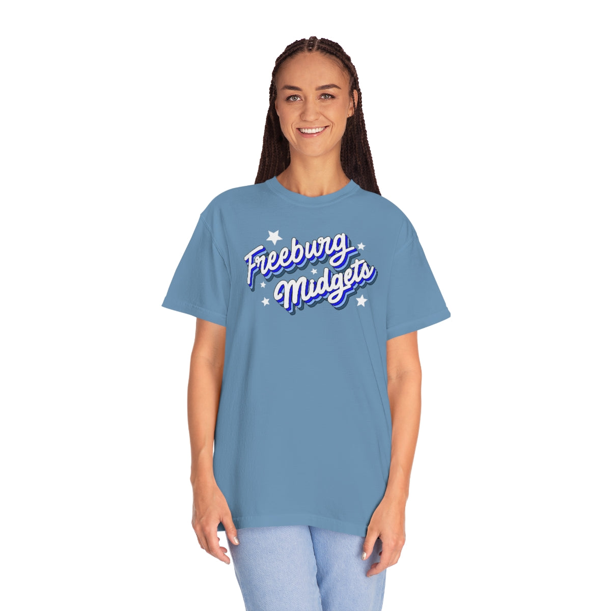 Retro Freeburg Midgets Unisex Garment-Dyed Comfort Colors PREMIUM T-shirt