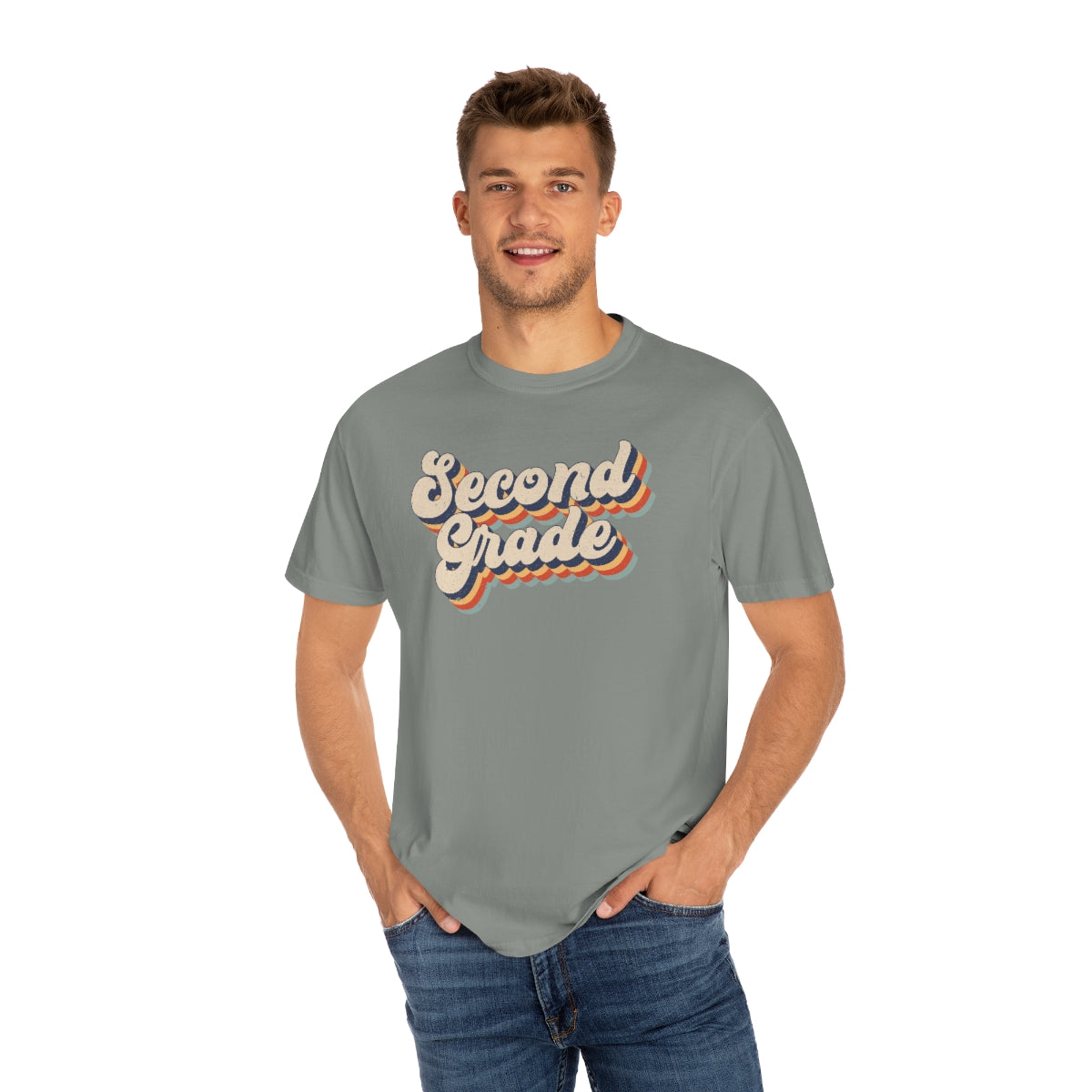 Retro Second Grade Unisex Garment-Dyed Comfort Colors PREMIUM T-shirt