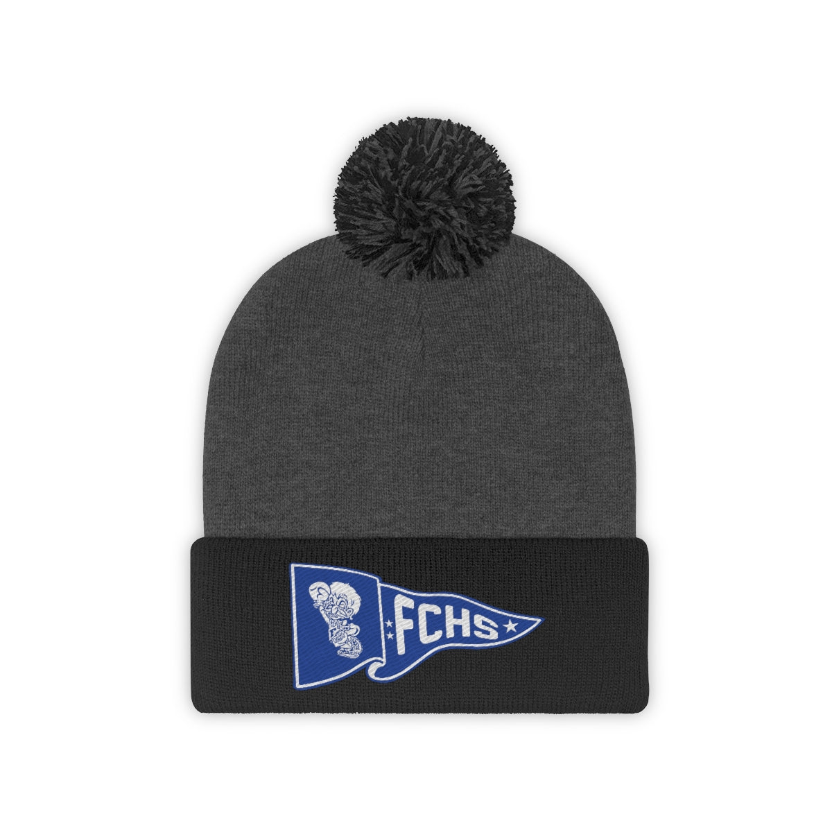 Freeburg Midget Pennant Pom Pom Beanie