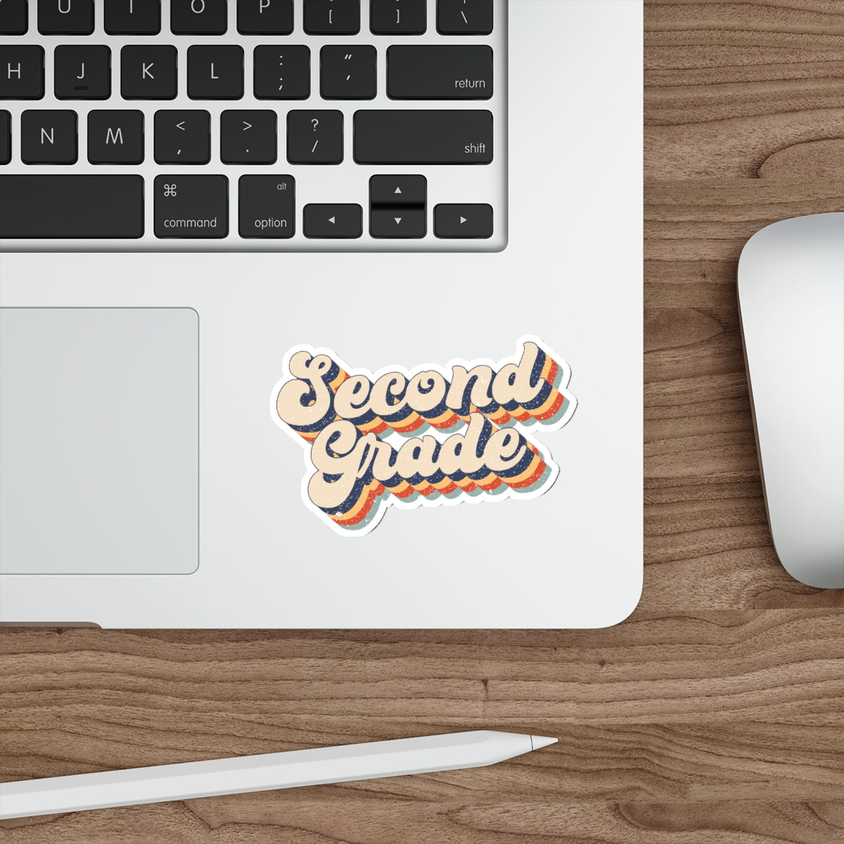 Second Grade Teacher Die-Cut Stickers