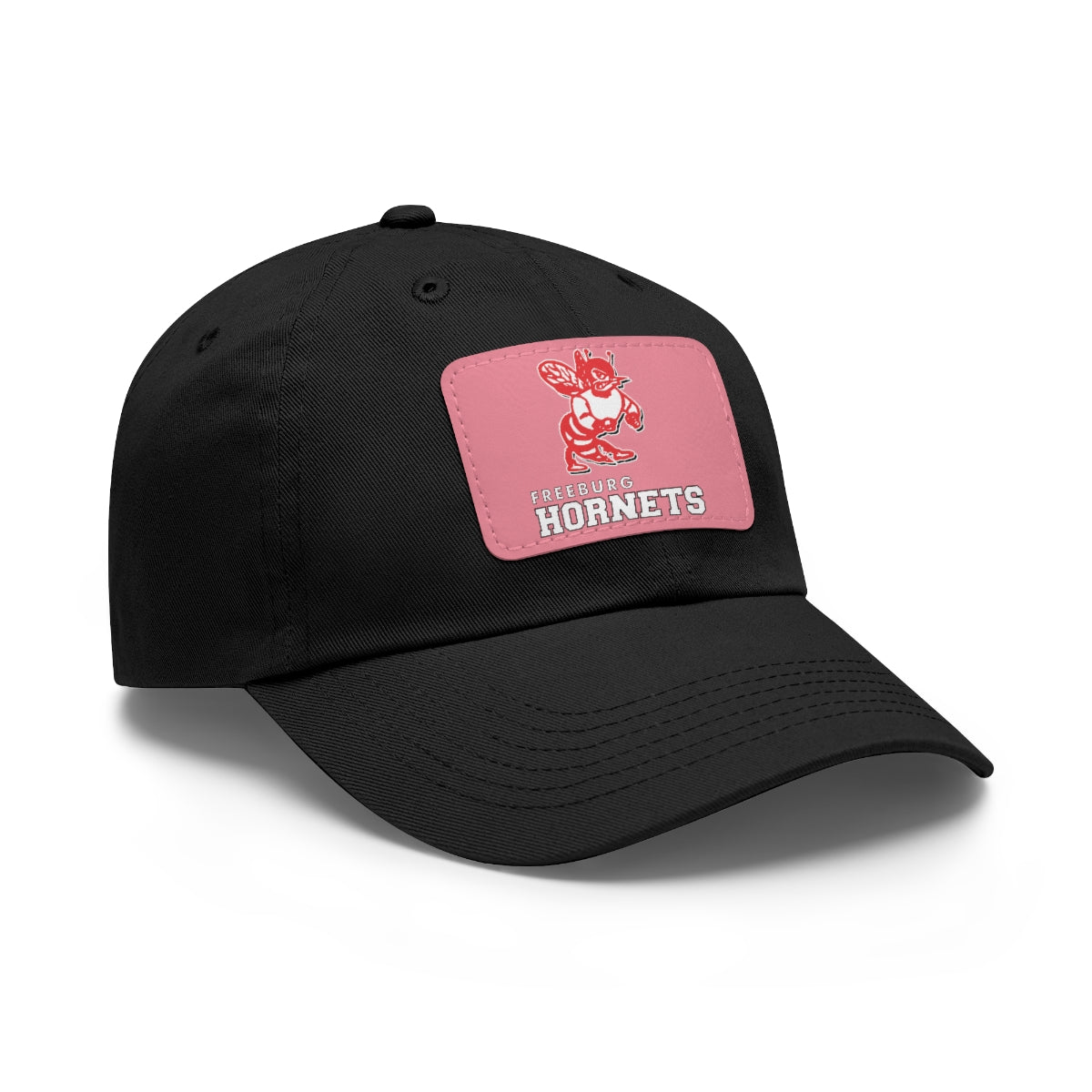 Freeburg Hornet Dad Hat with Leather Patch