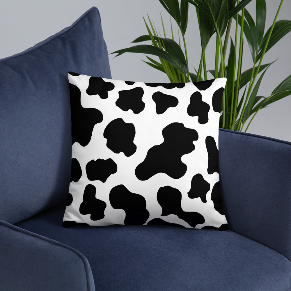 Cow Print Basic Pillow