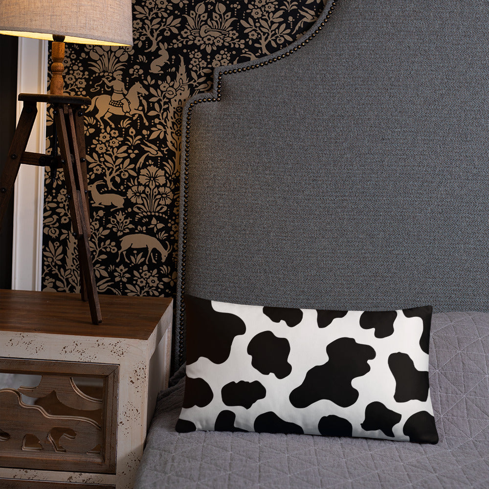Cow Print Basic Pillow