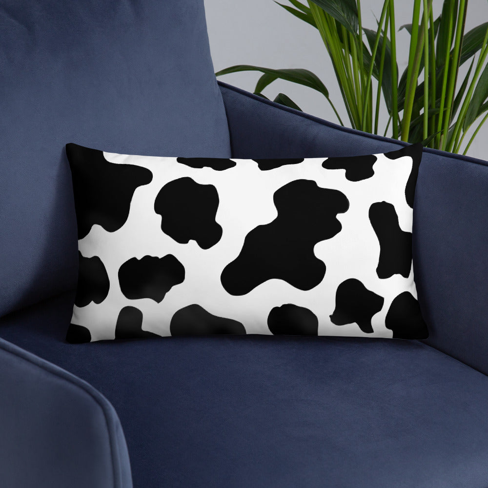 Cow Print Basic Pillow