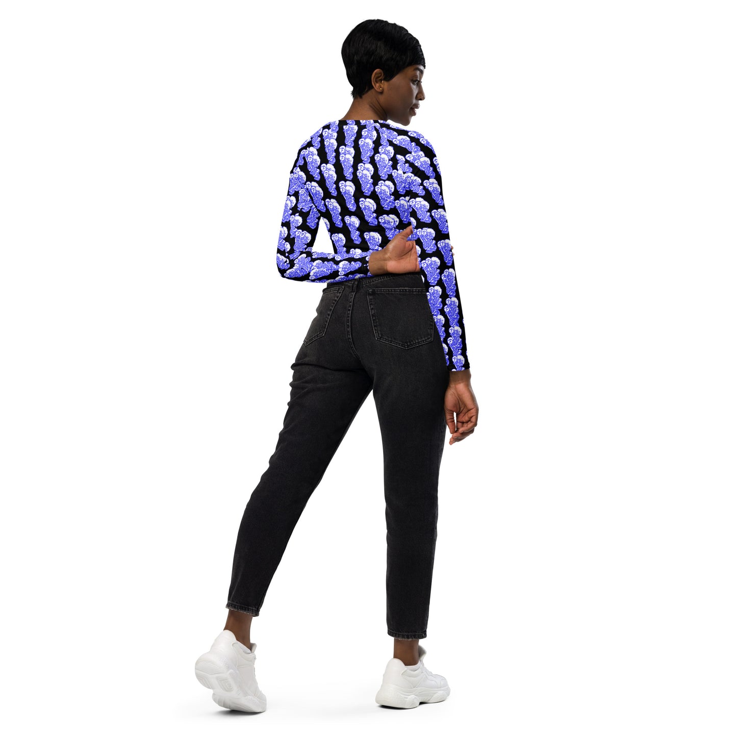 Freeburg Midget long-sleeve crop top