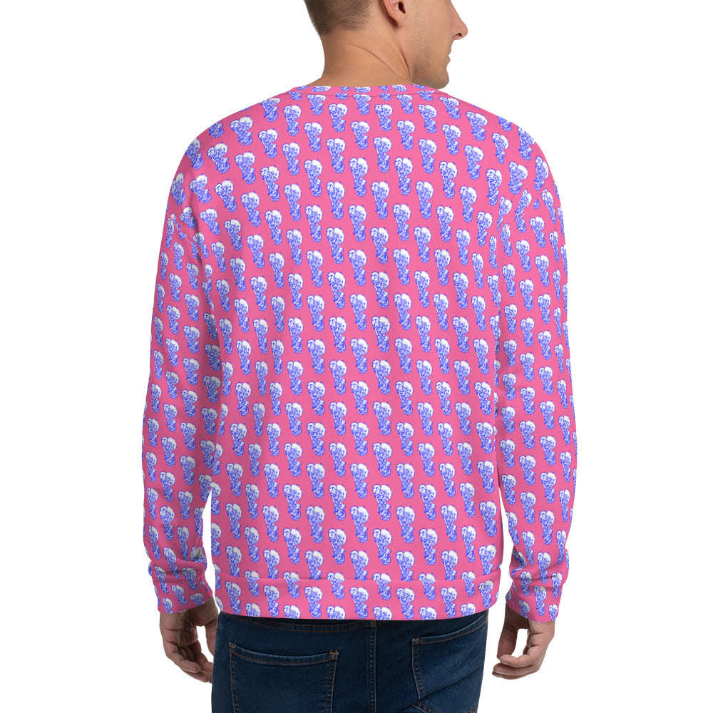 PINK OUT Freeburg Midgets Mascot Vintage Sweatshirt