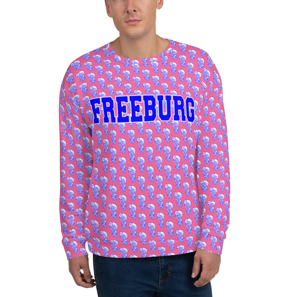 PINK OUT Freeburg Midgets Mascot Vintage Sweatshirt