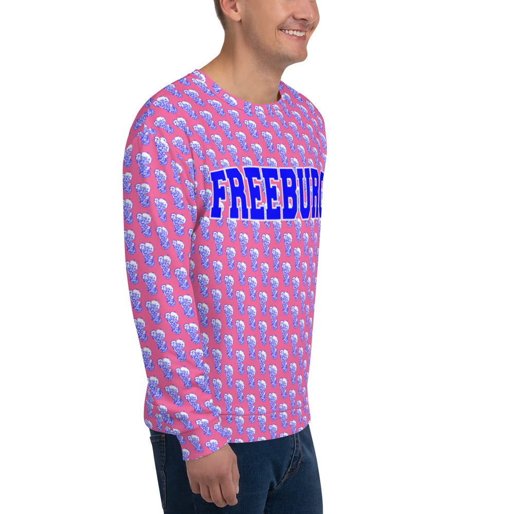PINK OUT Freeburg Midgets Mascot Vintage Sweatshirt