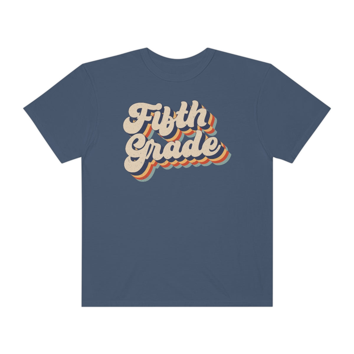 Retro Fifth Grade Unisex Garment-Dyed Comfort Colors PREMIUM T-shirt