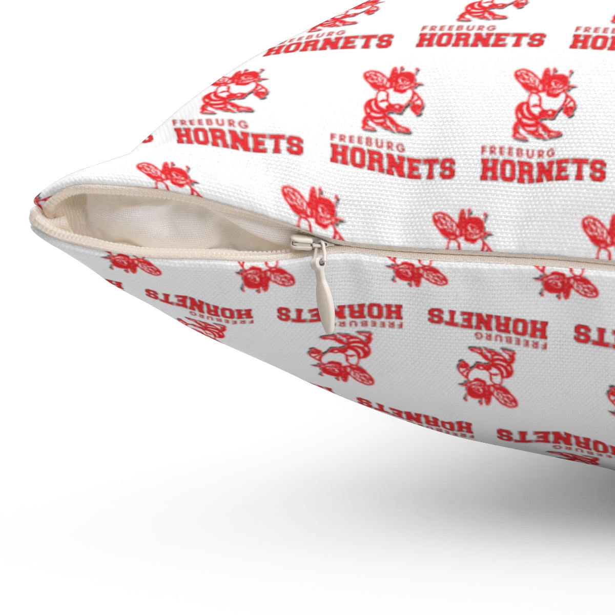 Freeburg Hornets Spun Polyester Square Pillow