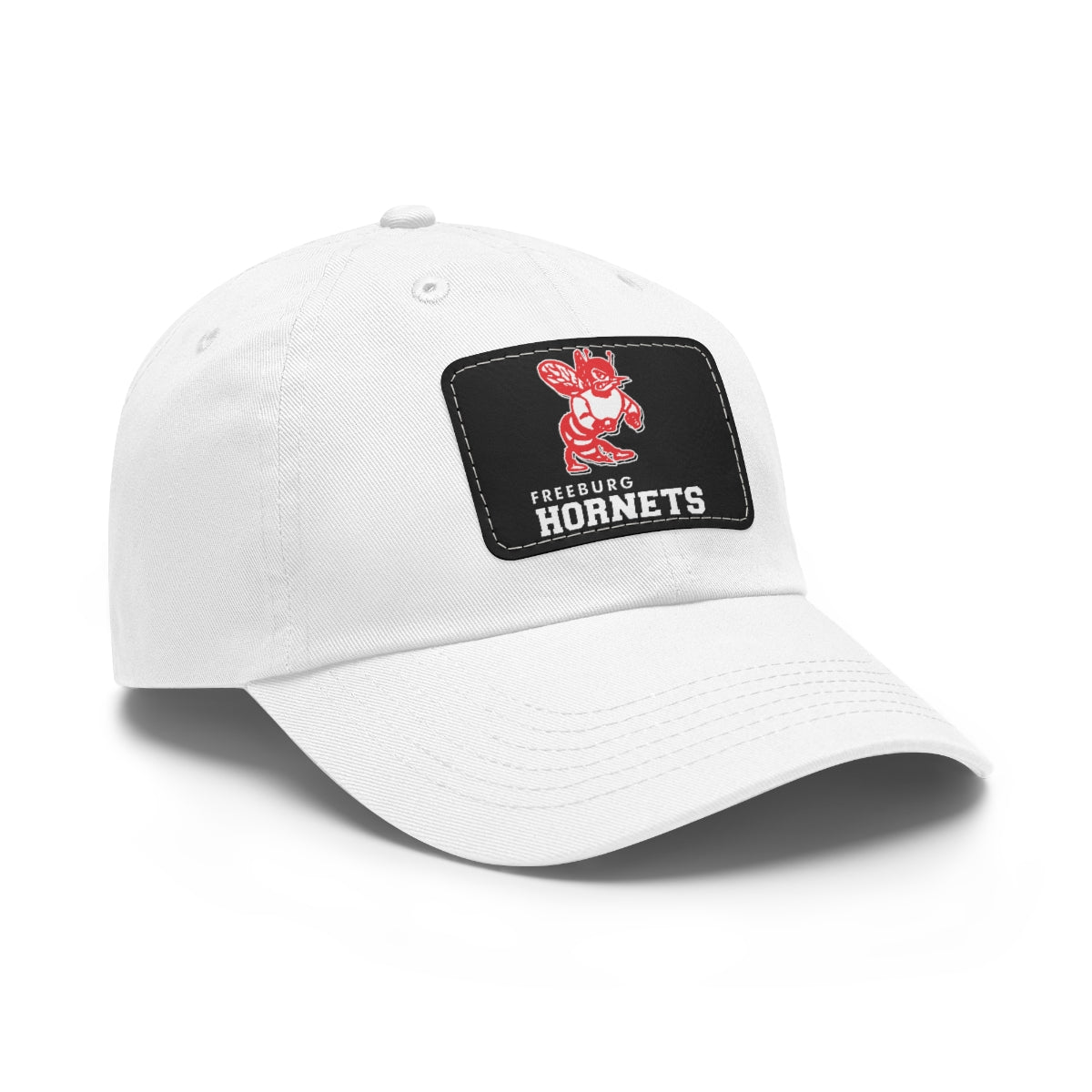 Freeburg Hornet Dad Hat with Leather Patch