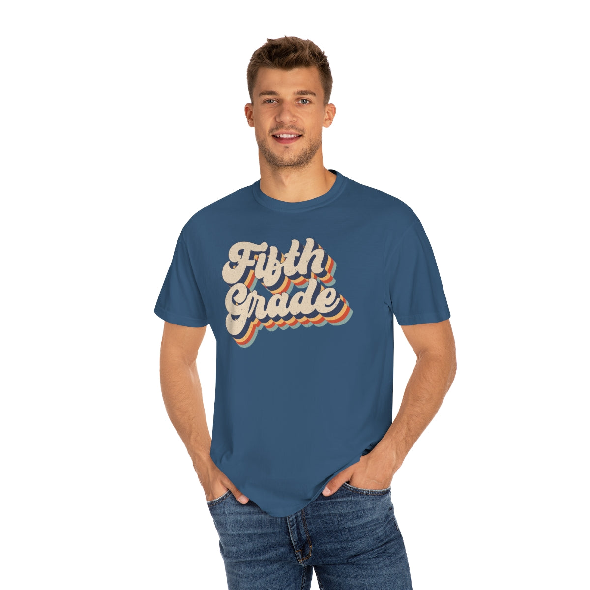 Retro Fifth Grade Unisex Garment-Dyed Comfort Colors PREMIUM T-shirt