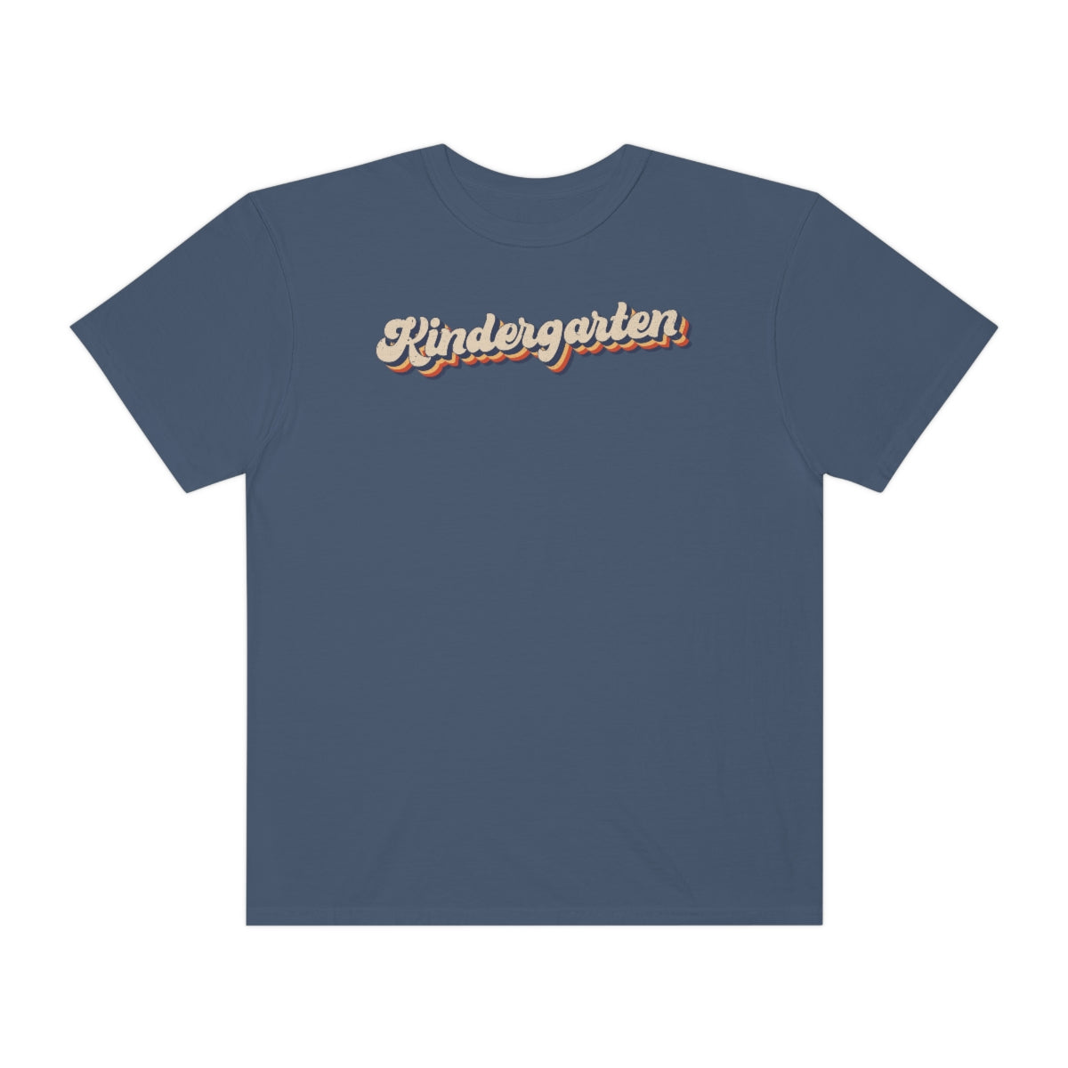 Retro Kindergarten Unisex Garment-Dyed Comfort Colors PREMIUM T-shirt