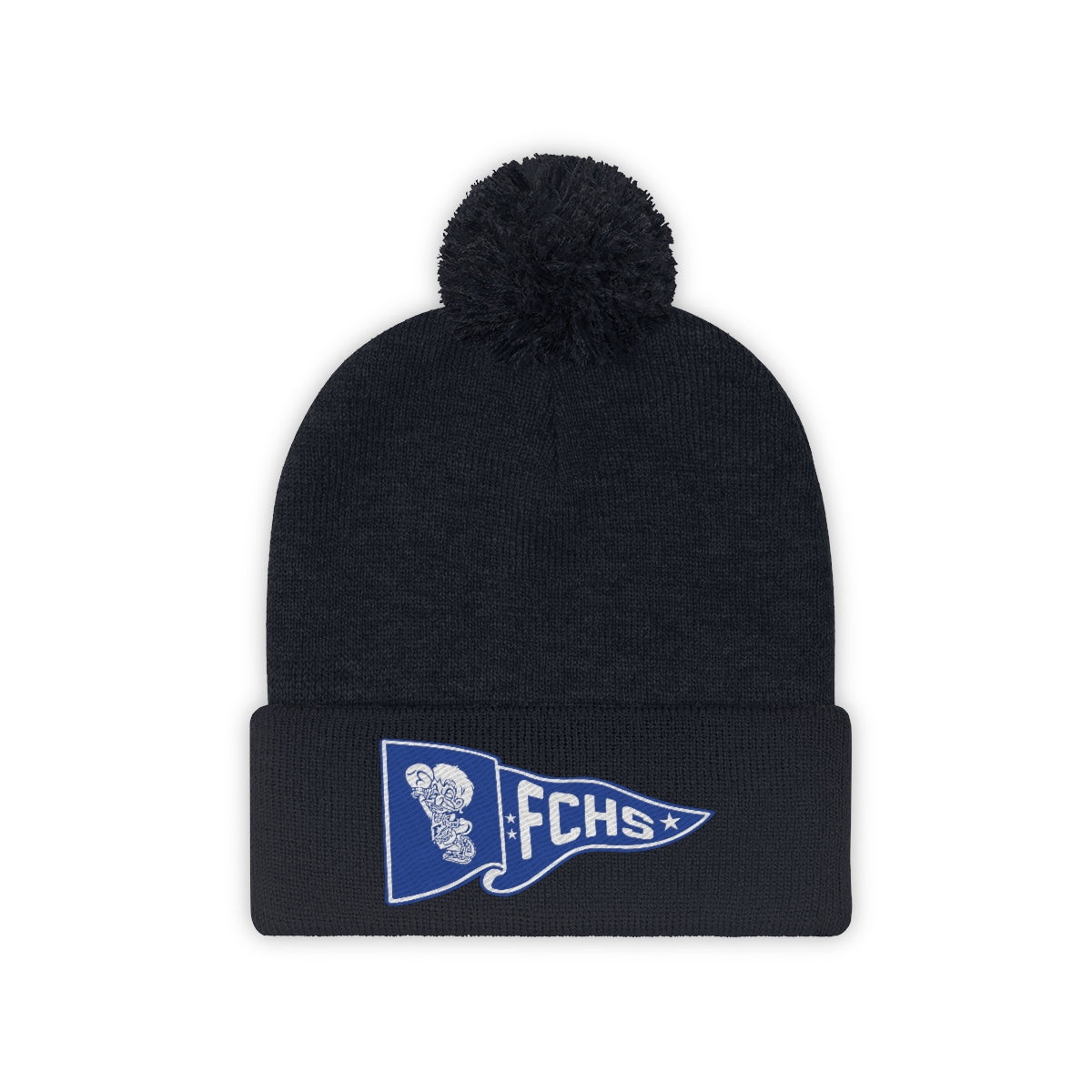 Freeburg Midget Pennant Pom Pom Beanie