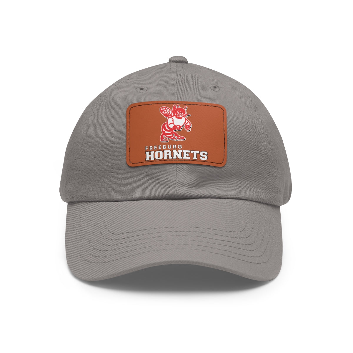 Freeburg Hornet Dad Hat with Leather Patch