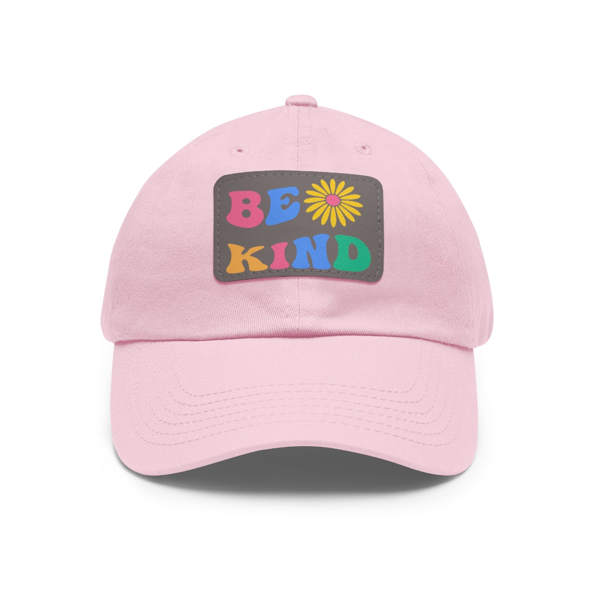 Be Kind Dad Hat with Leather Patch