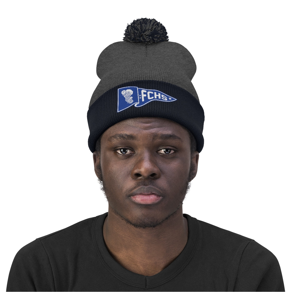 Freeburg Midget Pennant Pom Pom Beanie