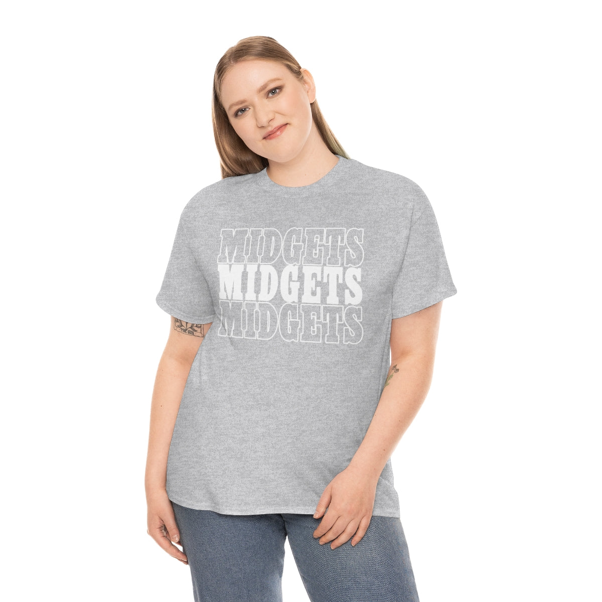 Midget Stack Unisex Heavy Cotton Tee